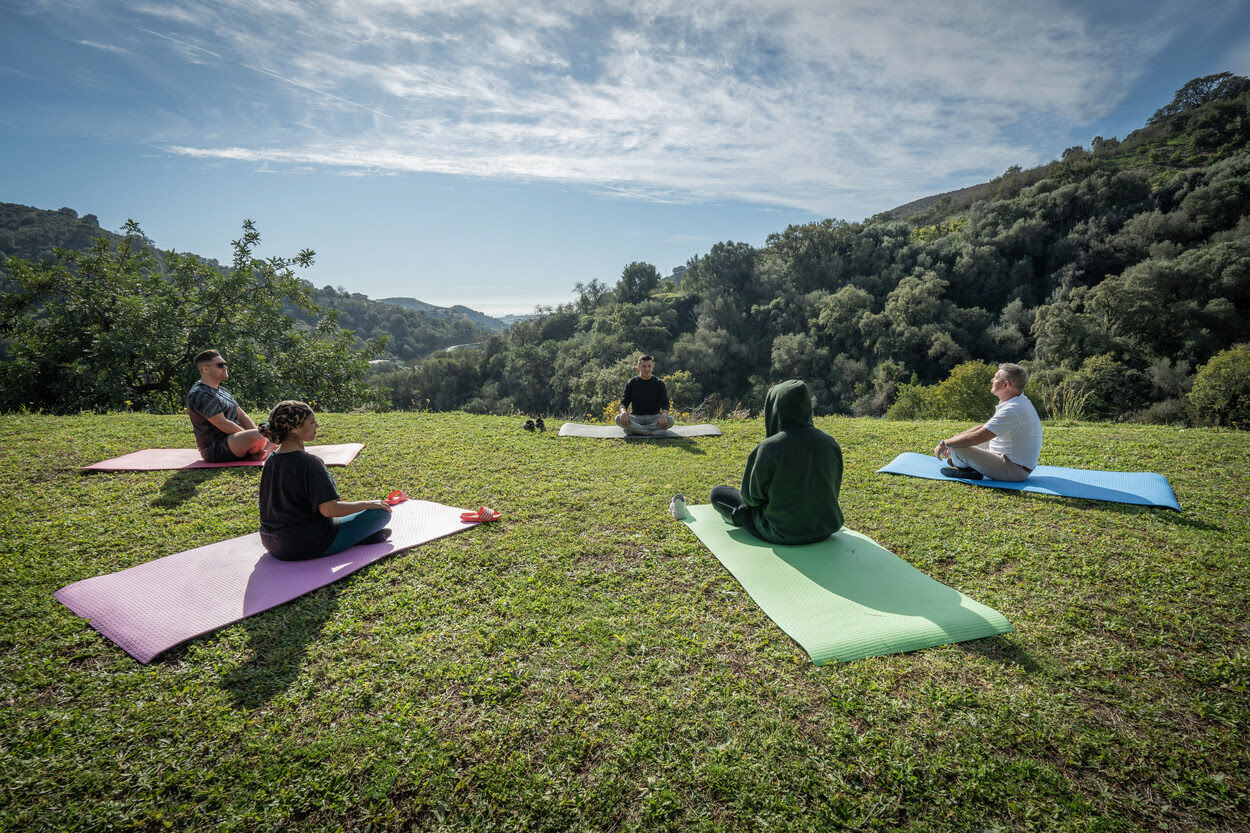 InnerLife Recovery engage in yoga therapy