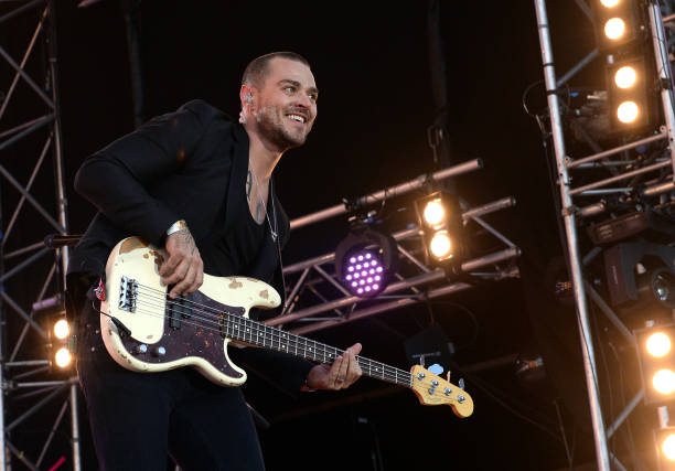 Matt Willis of Busted performs during MTV Crashes Plymouth on July 27, 2017 in Plymouth, England. (Photo by Anthony Harvey/Getty Images)
